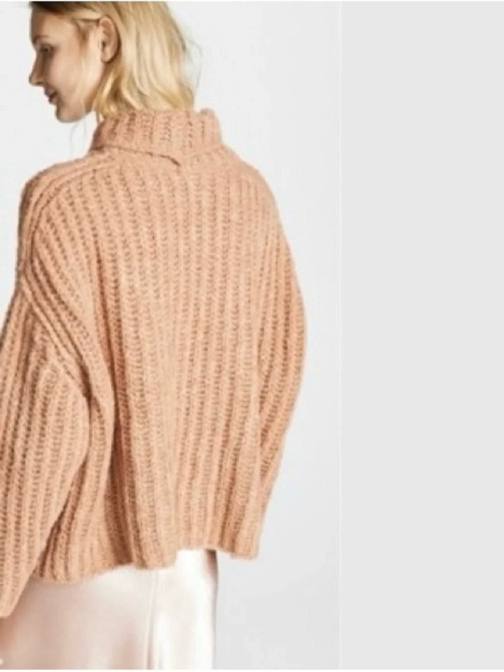 Oversized Chunky Turtleneck Sweater